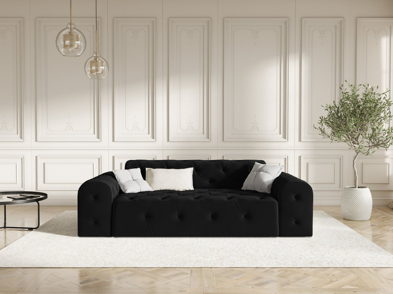 Poze Canapea 3 locuri Candice catifea L230 cm