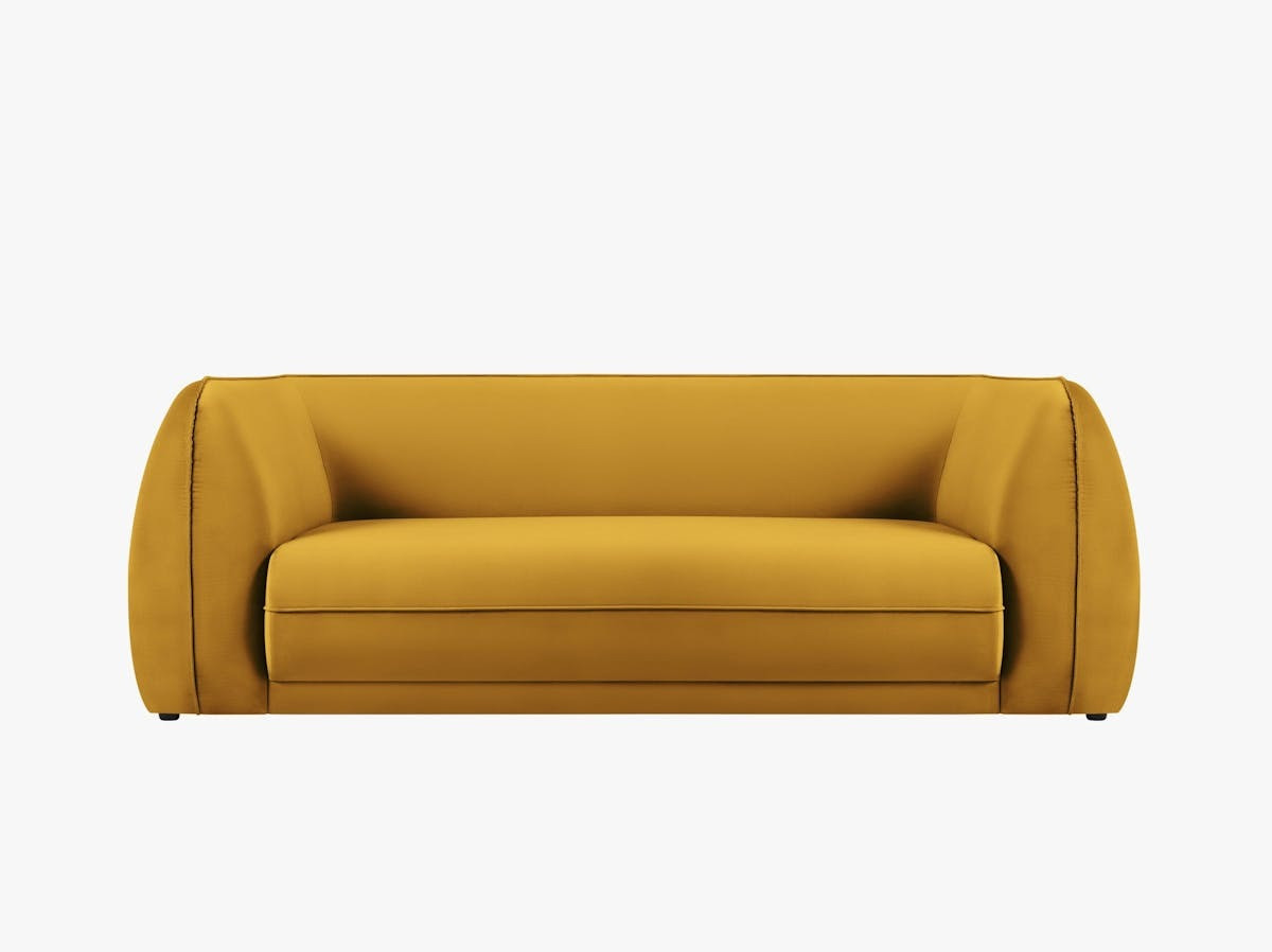 Poze Canapea 3 locuri Lando catifea L225 cm