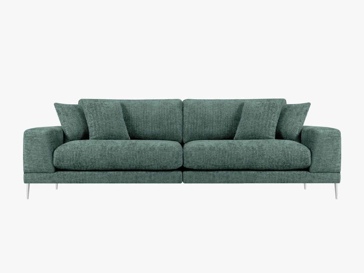 Poze Canapea 4 locuri Jog chenille L286 cm