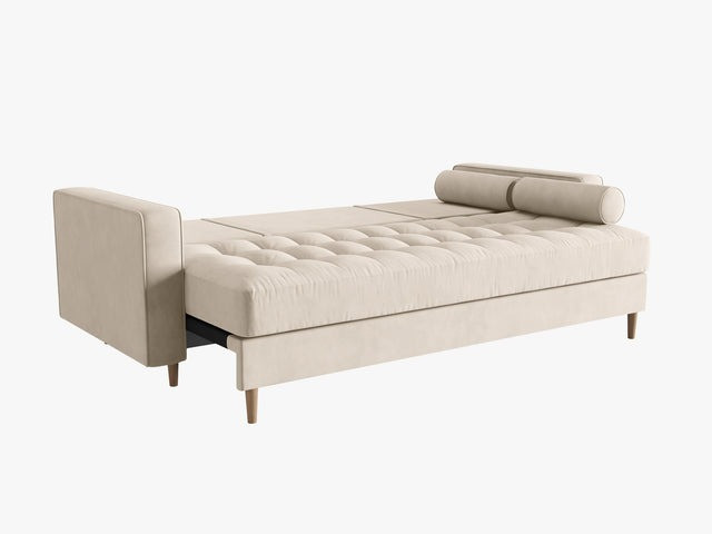 Poze Canapea extensibila 3 locuri Gobi catifea L225 cm