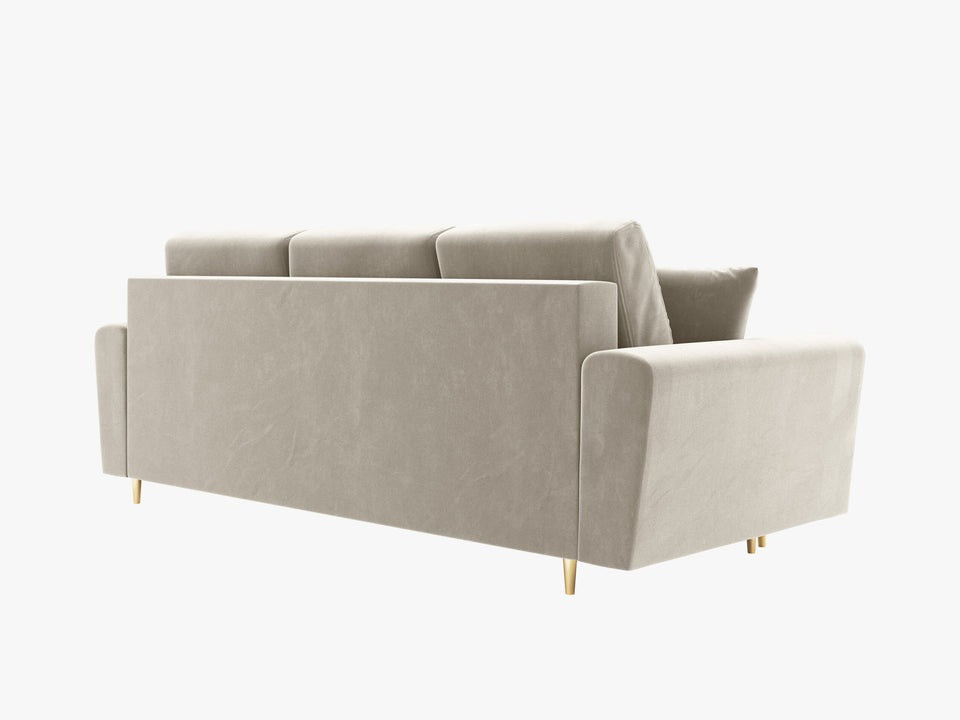 Poze Canapea extensibila 3 locuri Moghan catifea L235 cm