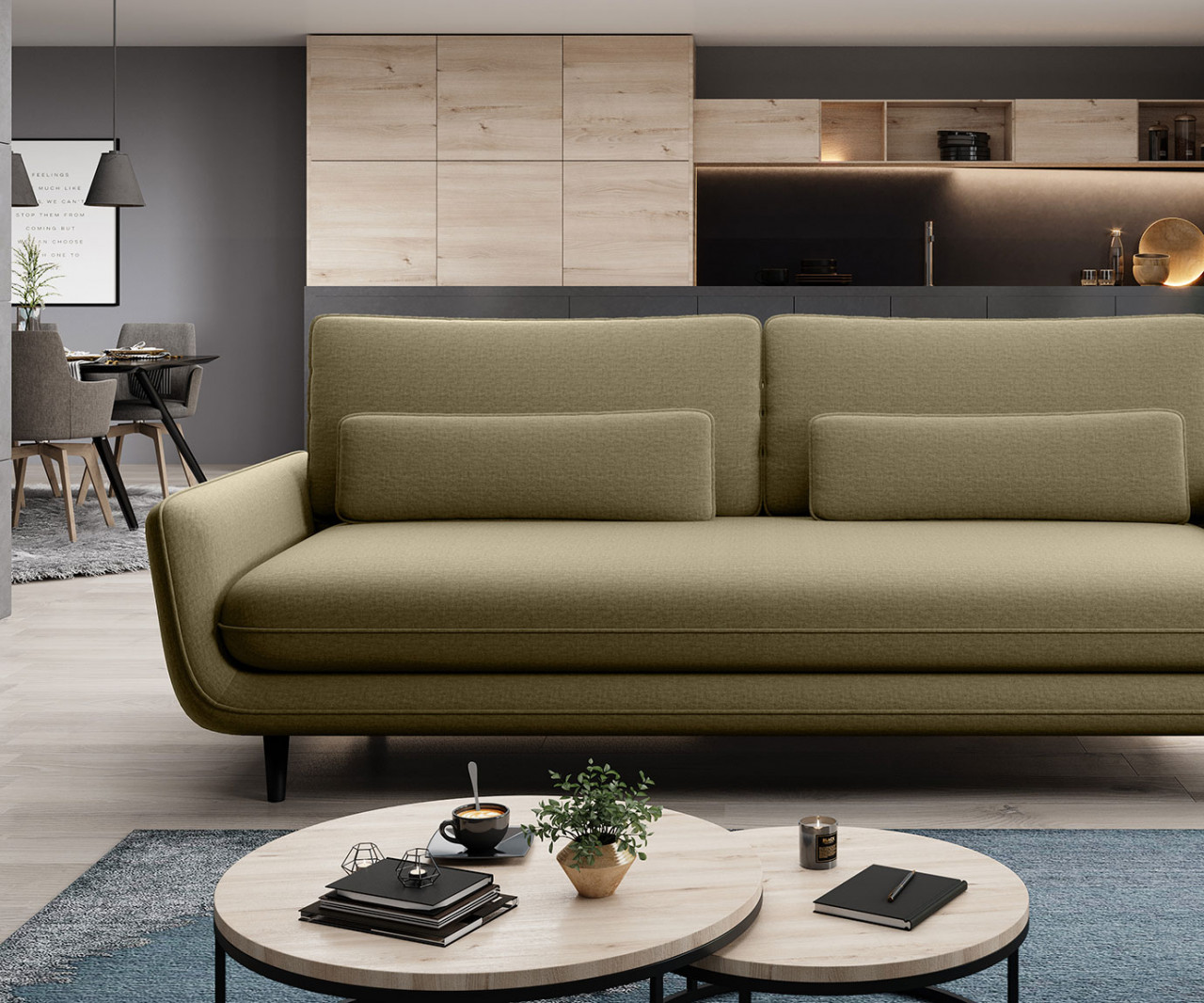 Poze Canapea extensibila Solano L230 cm
