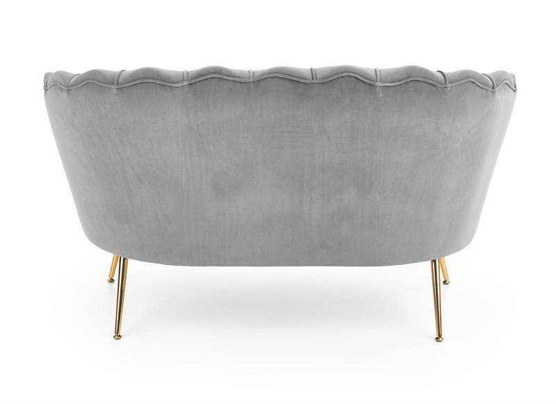Poze Canapea fixa Amorinito XL velvet gri
