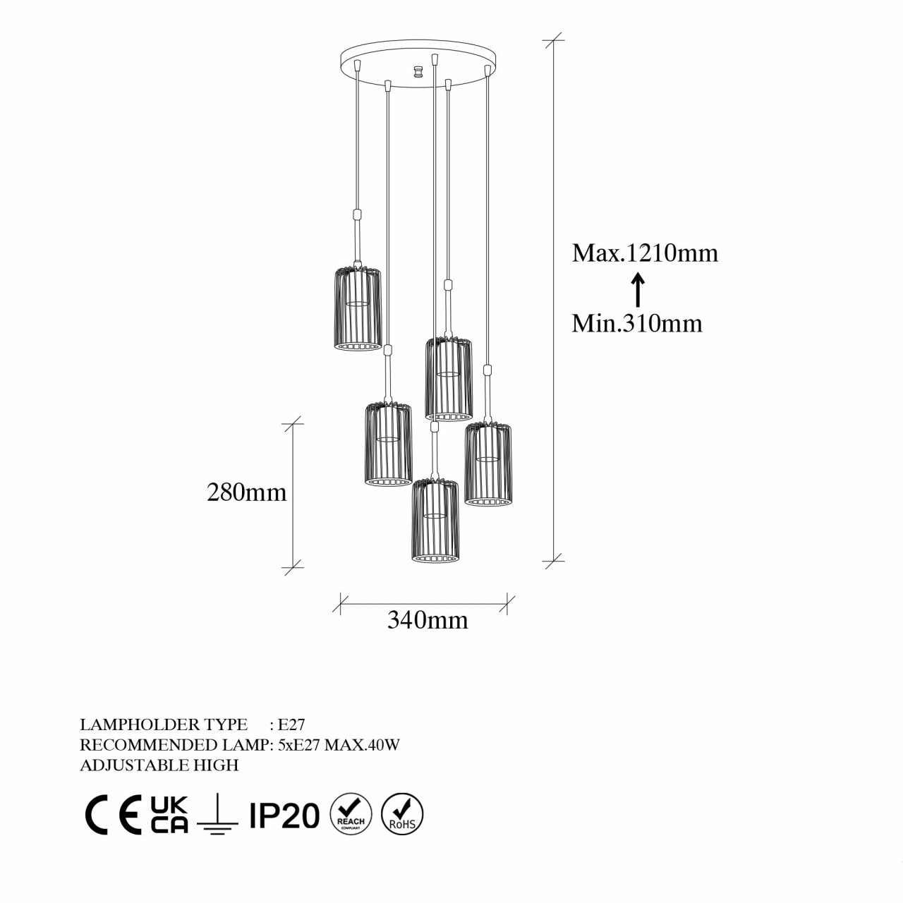 Poze Candelabru Kemtel - 11853