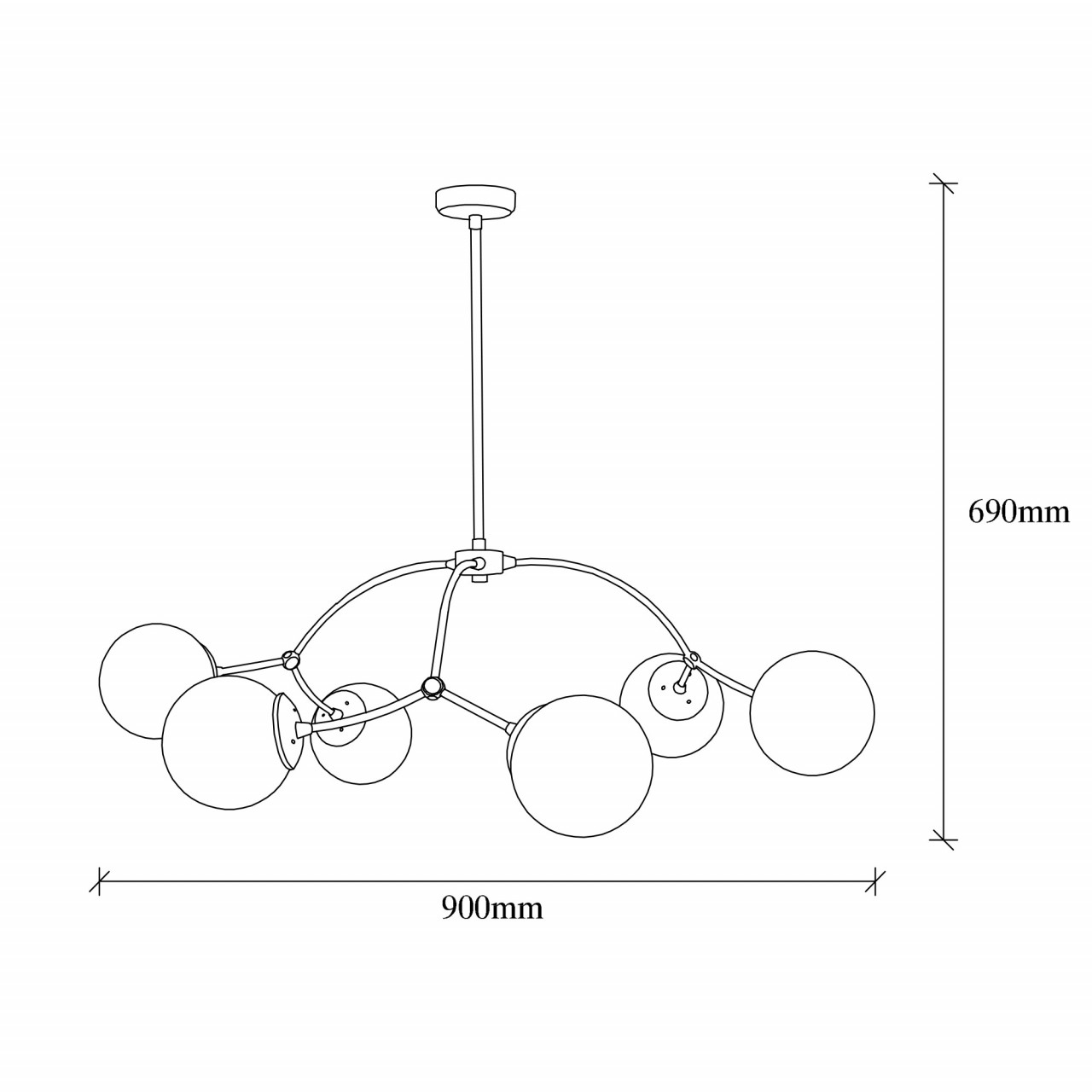 Poze Candelabru Kromozom - 1021
