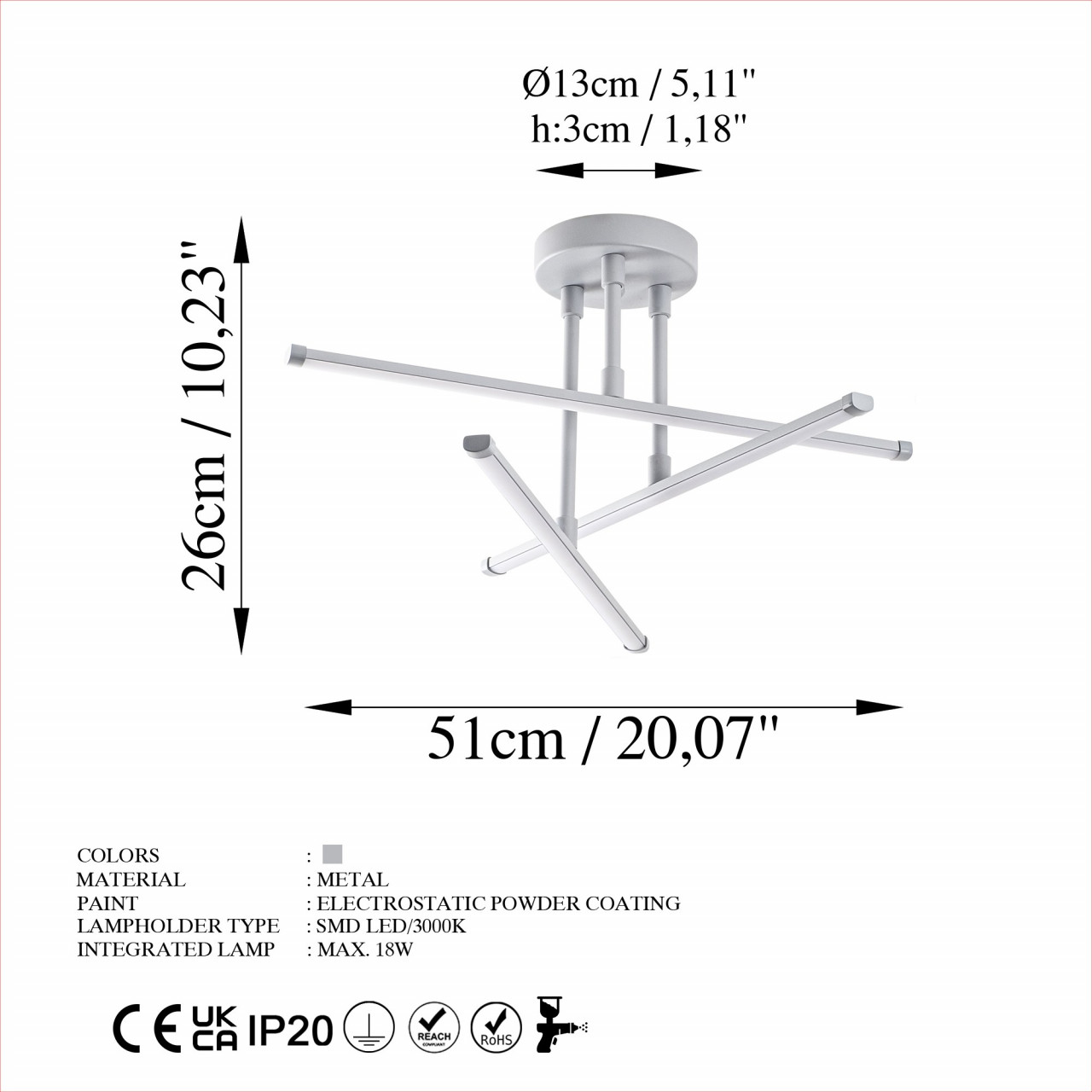 Poze Candelabru Ledflower-13651
