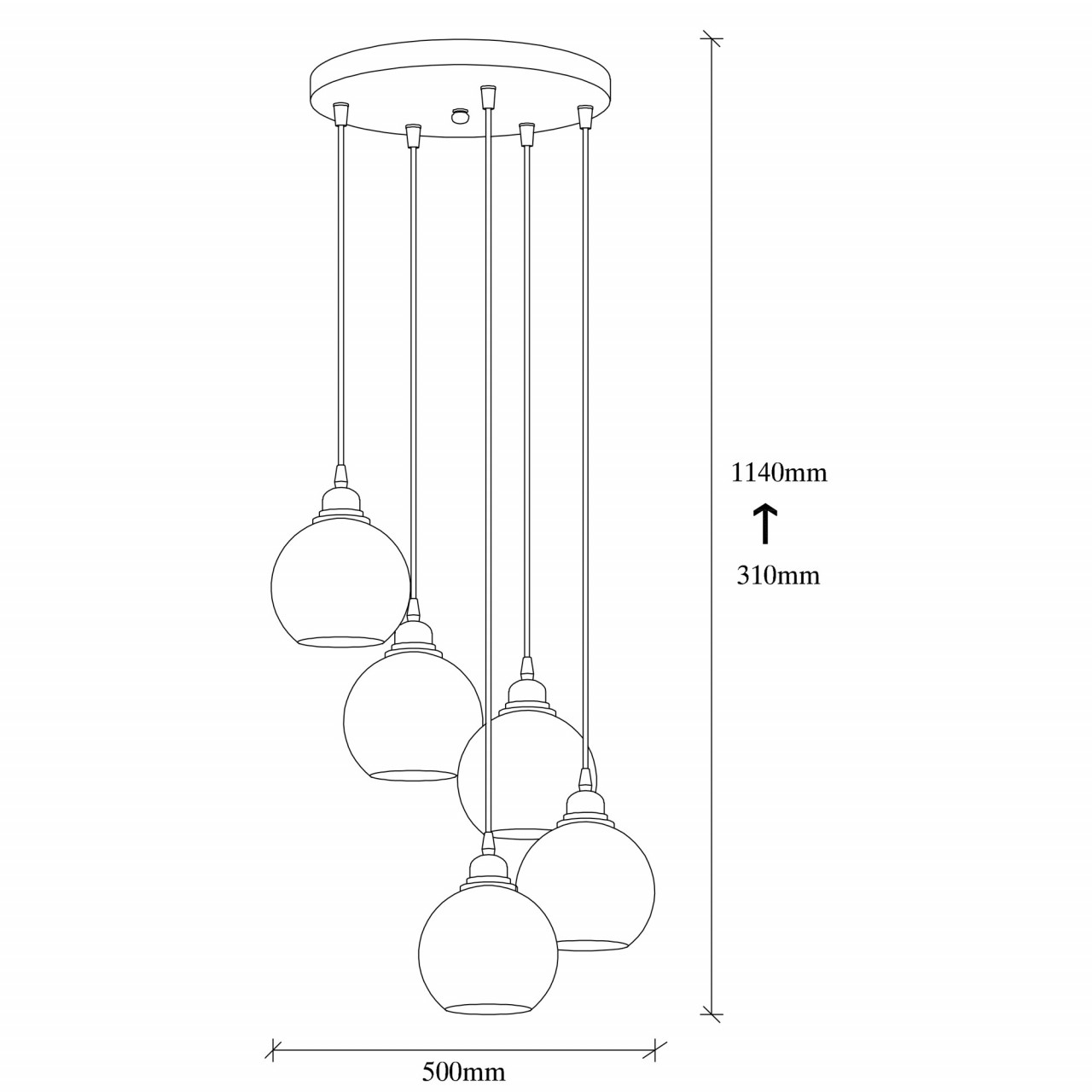 Poze Candelabru Smoked - 012