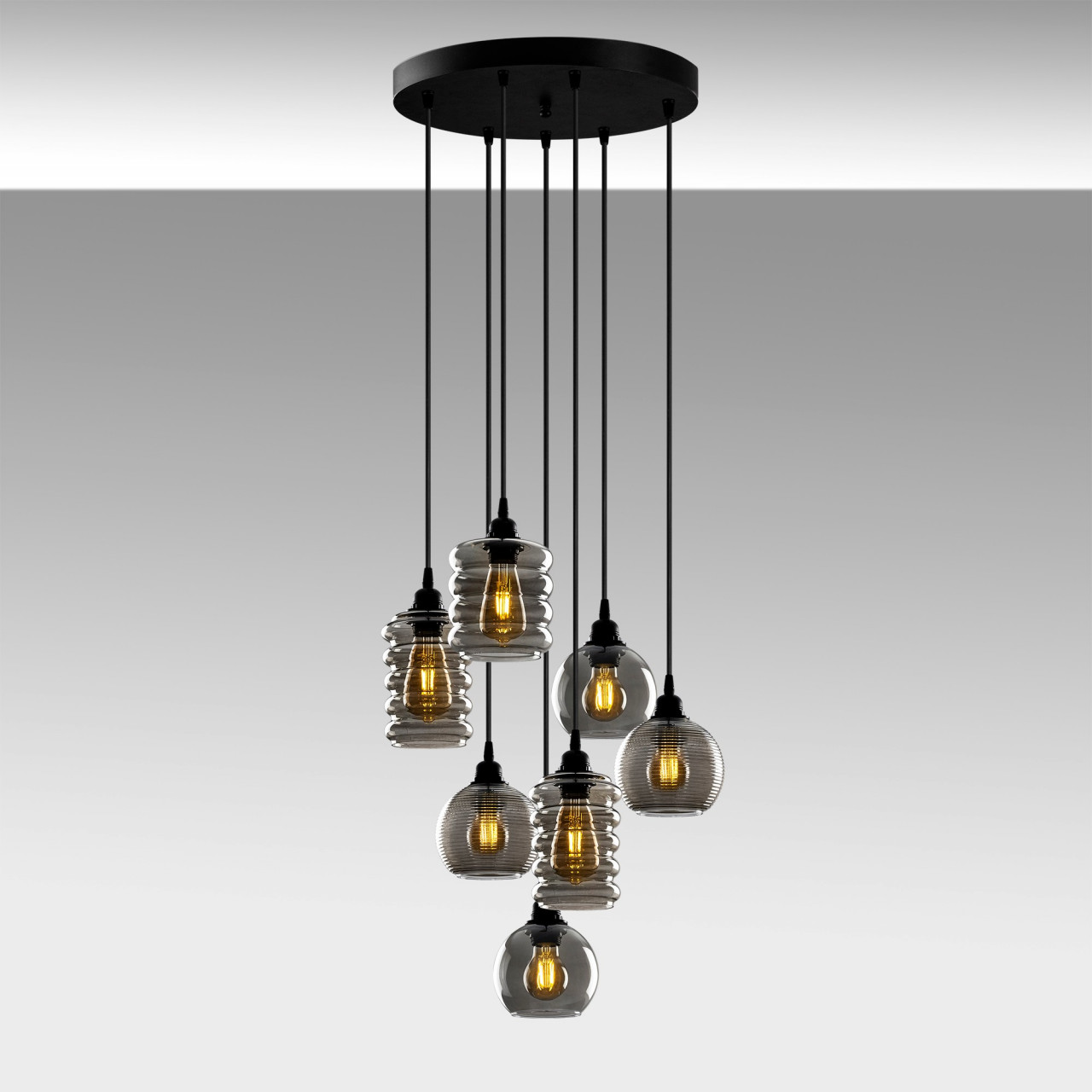 Poze Candelabru Smoked - 081