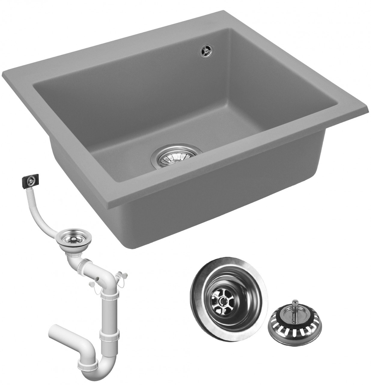 Poze Chiuveta bucatarie Granit West XL gri