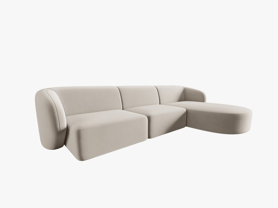 Poze Coltar 4 locuri Shane catifea L266 cm