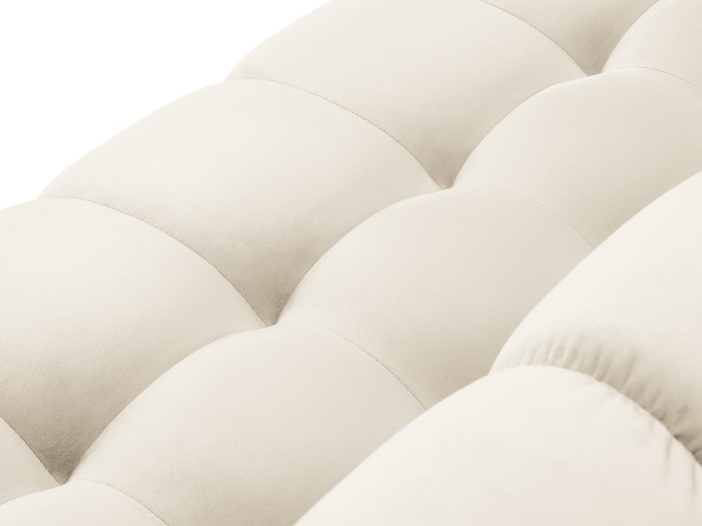 Poze Coltar 7 locuri Bali U velvet/picioare negre – L327 x l256 x h75