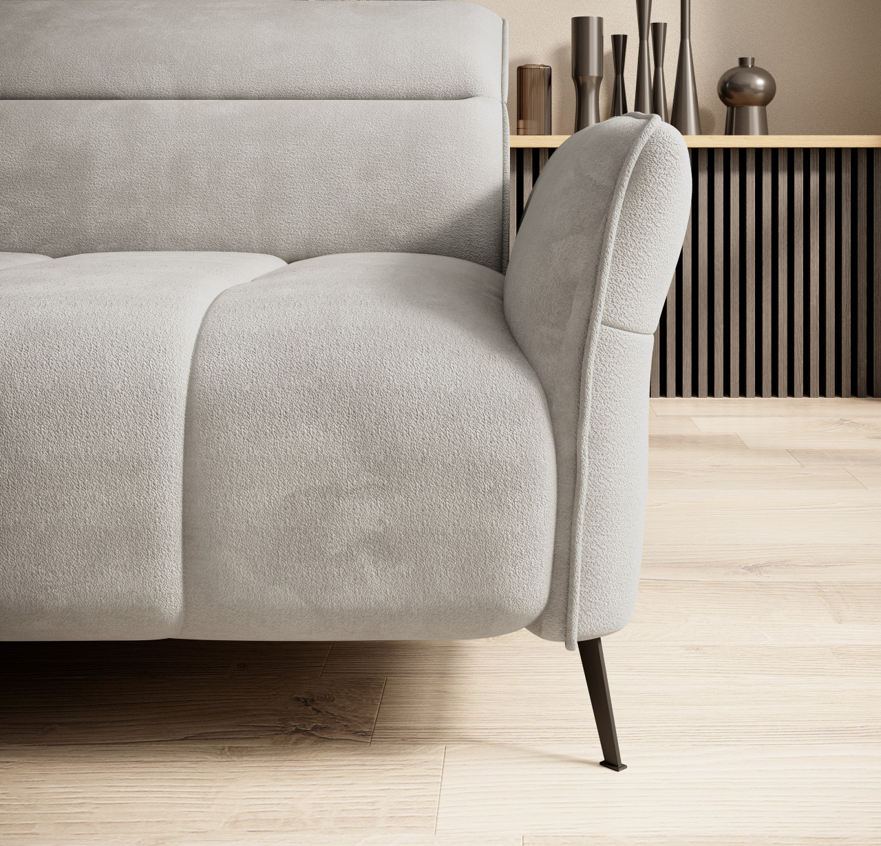 Poze Coltar cu reglaj electric Cavani - L272 x l175 x h95 cm