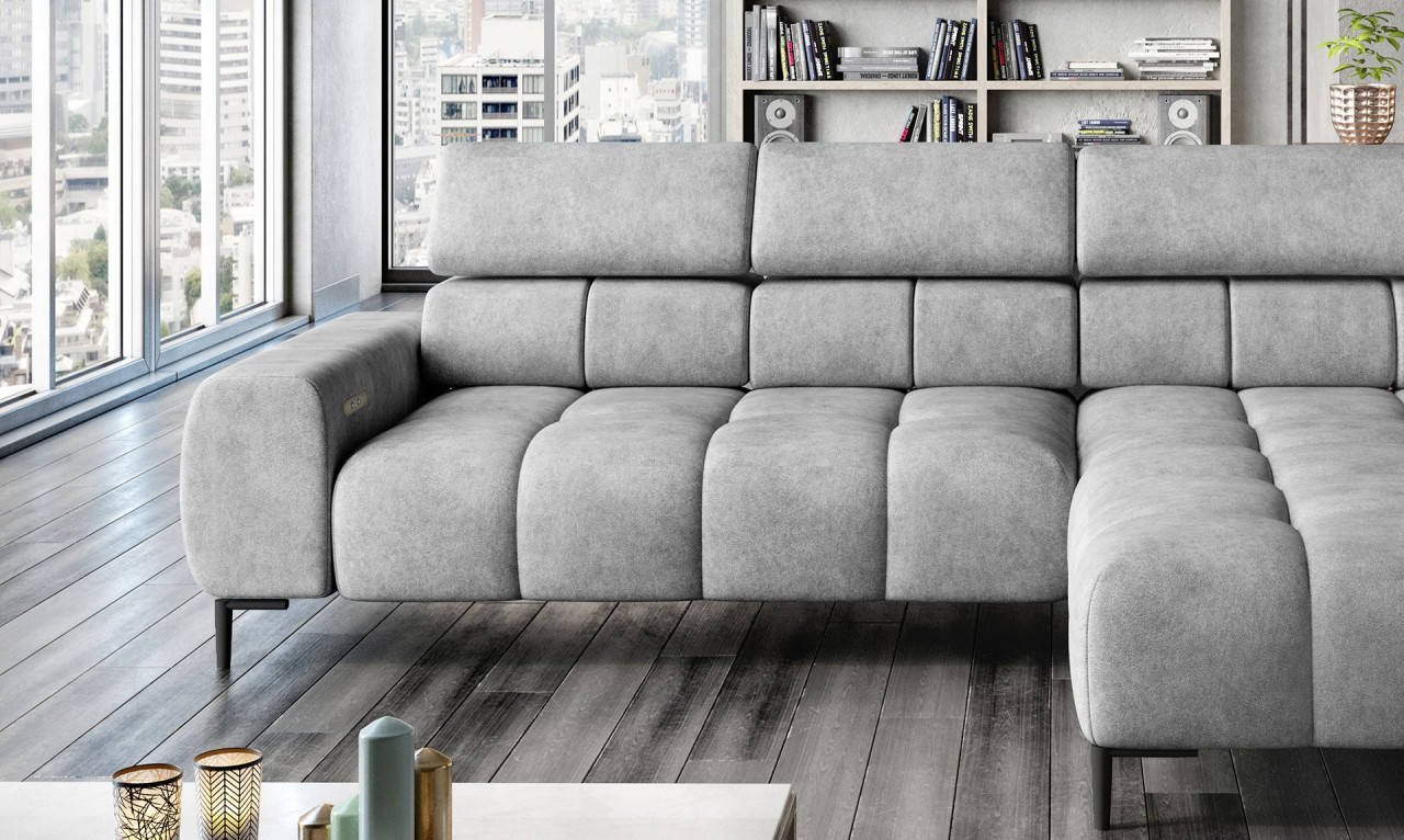 Poze Coltar cu reglaj electric Plaza L - L300 x l216 x h99 cm