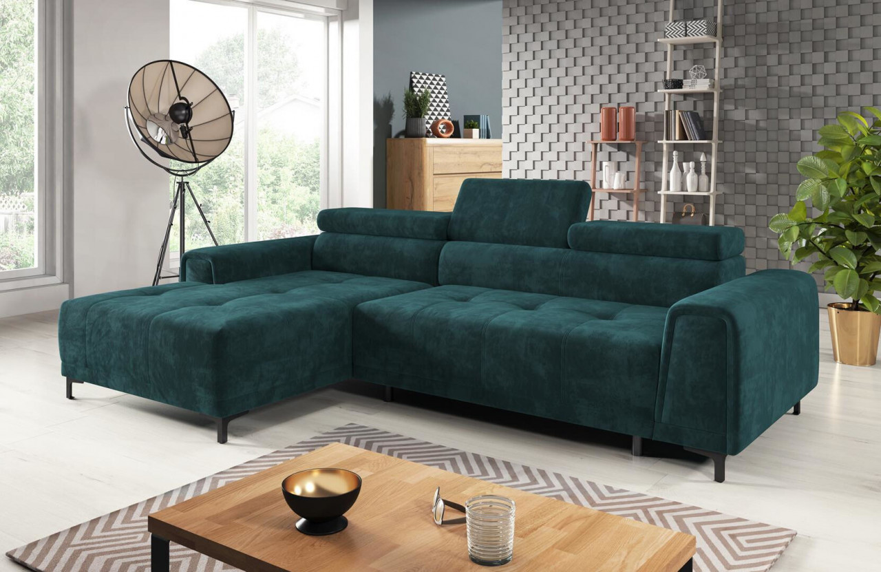 Poze Coltar cu reglaj electric Volta mini – L276 x L177 x h106 cm