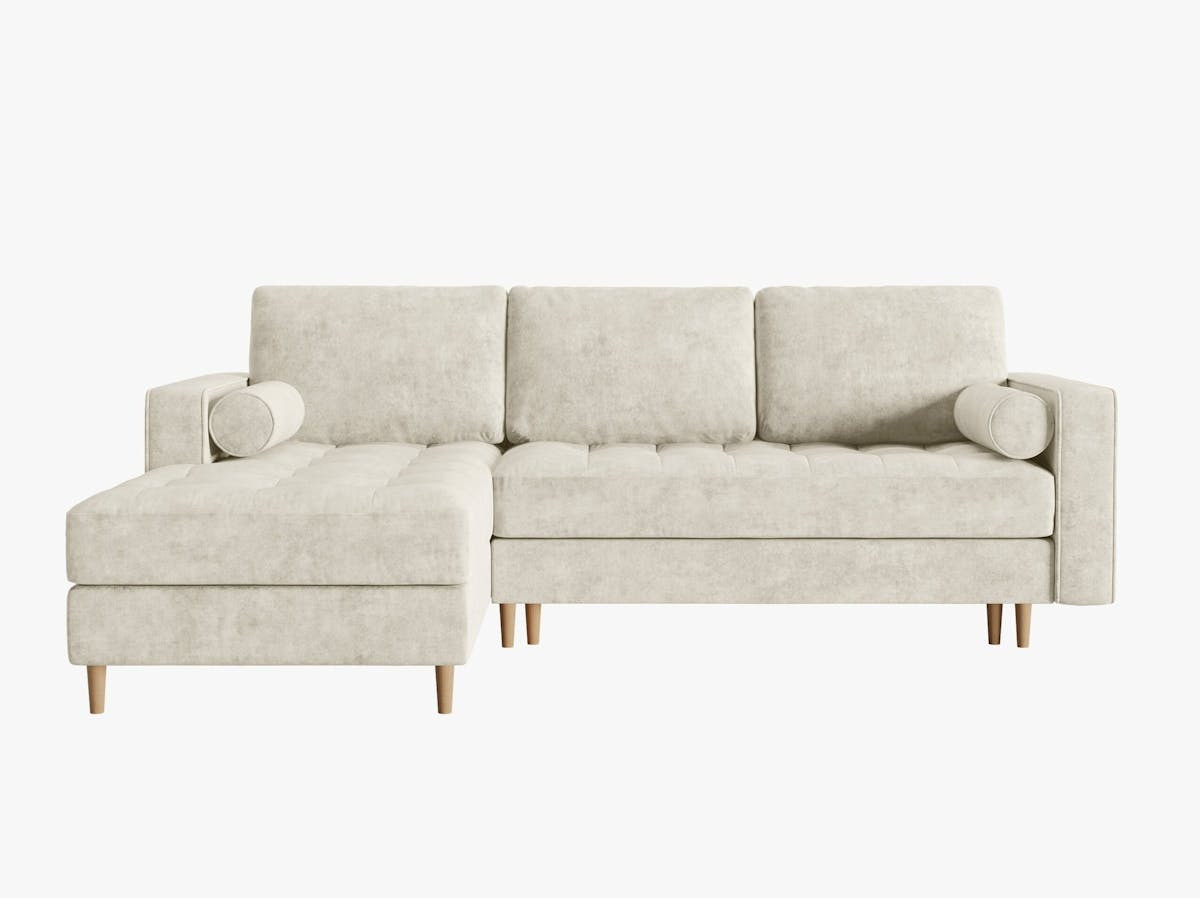 Poze Coltar extensibil 5 locuri Gobi stofa L240 cm