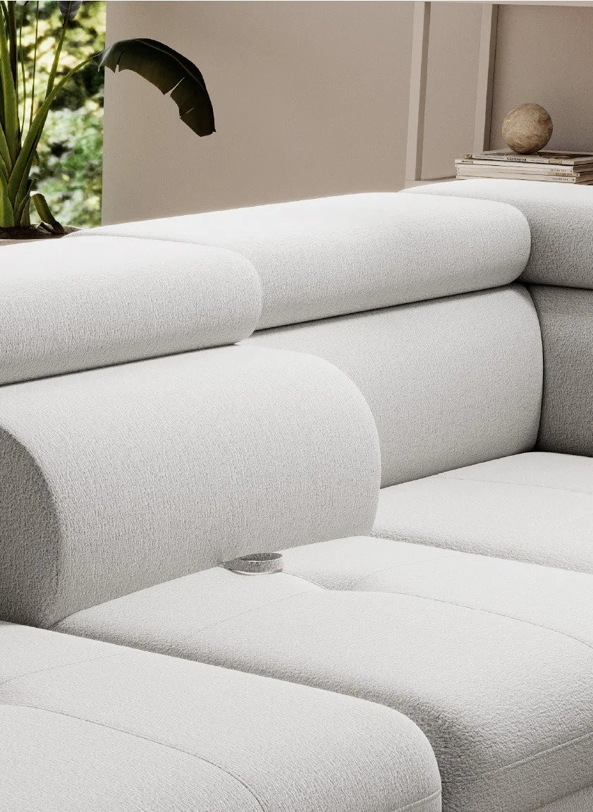 Poze Coltar extensibil Monk - L260 x l214 x h92 cm