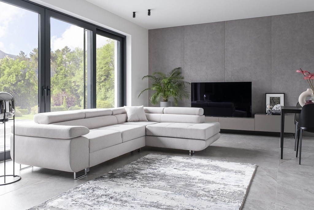 Poze Coltar living extensibil Anton – L275 x l202 x h70 cm