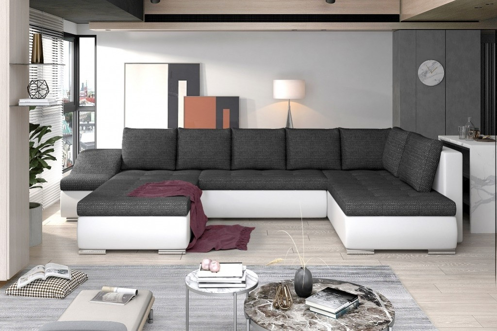 Poze Coltar living extensibil Giovanni – L340 x l200 x h88 cm