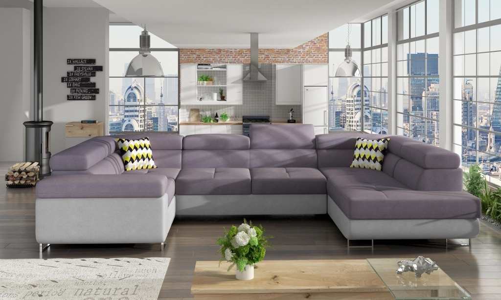 Poze Coltar living extensibil Letto – L340 x l202 x h90 cm