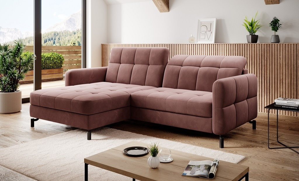 Poze Coltar living extensibil Lorelle – L225 x l160 x h105 cm
