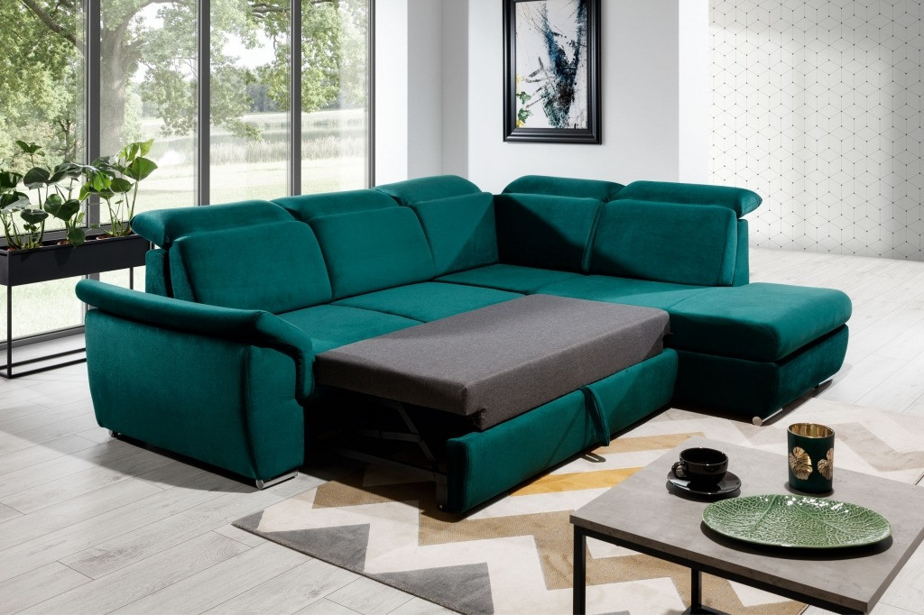 Poze Coltar living extensibil Loreto – L260 x l210 x h102 cm