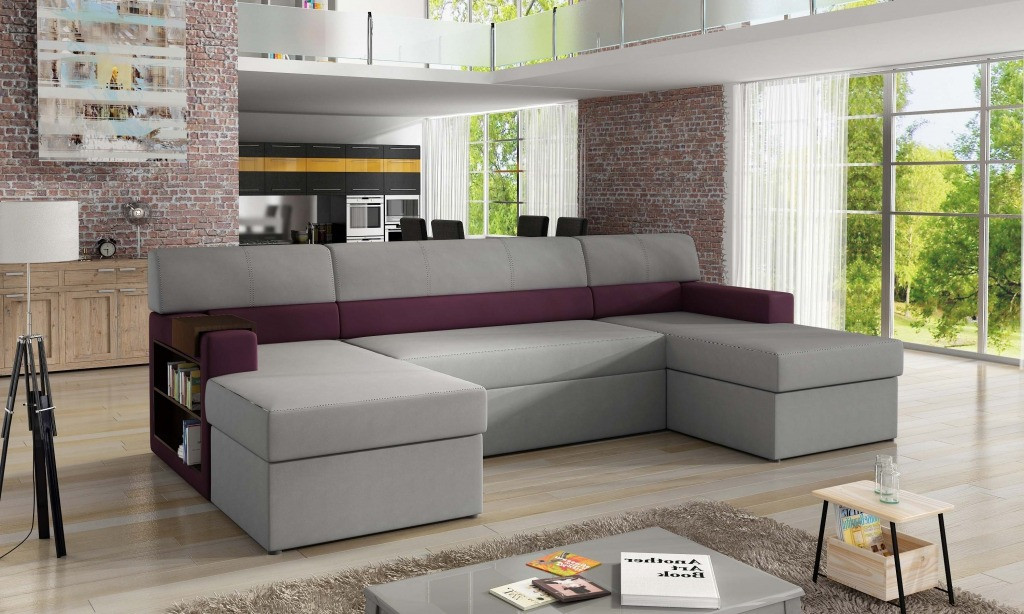 Poze Coltar living extensibil Markos – L310 x l159 x h90 cm