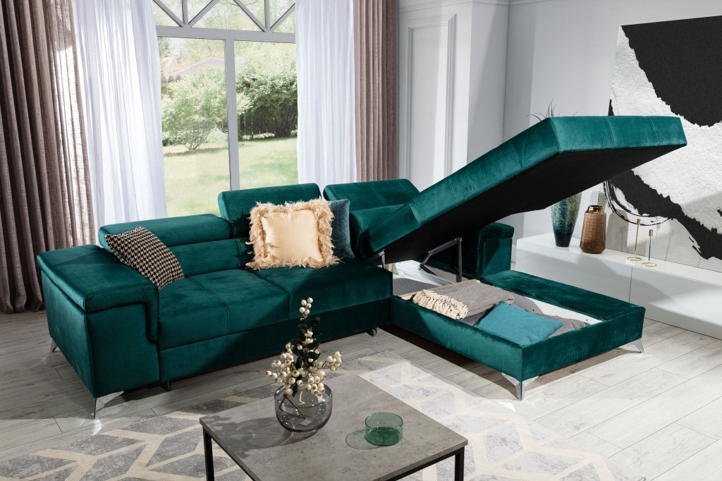 Poze Coltar living extensibil Ricardo – L280 x l205 x h90 cm