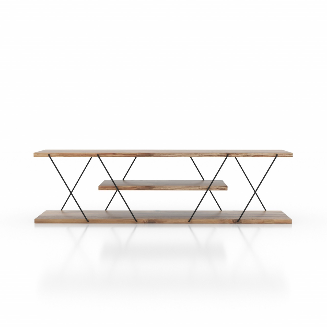 Poze Comoda TV Canaz - Black, Walnut