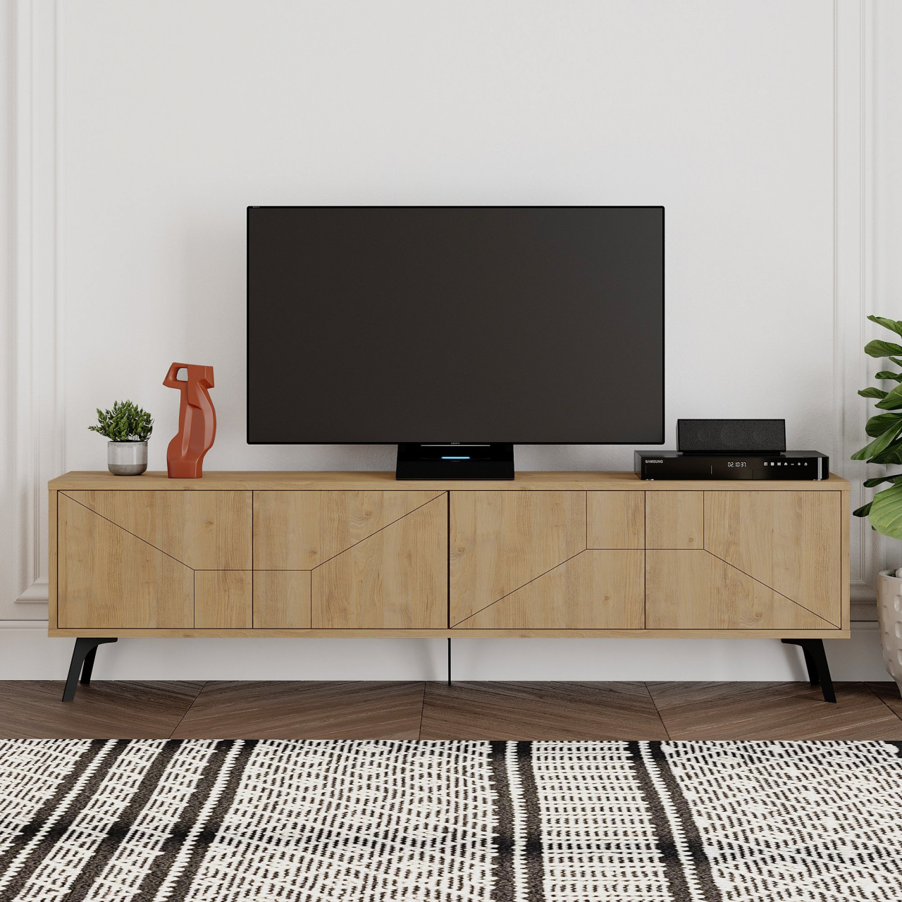 Poze Comoda TV Dune stejar