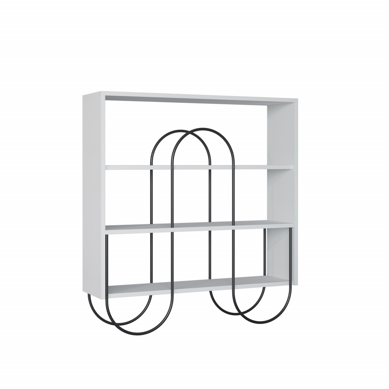 Poze Consola Norfolk alba MDF L96 cm - H99 cm