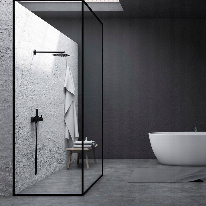 Poze Cuier de baie negru 322230C
