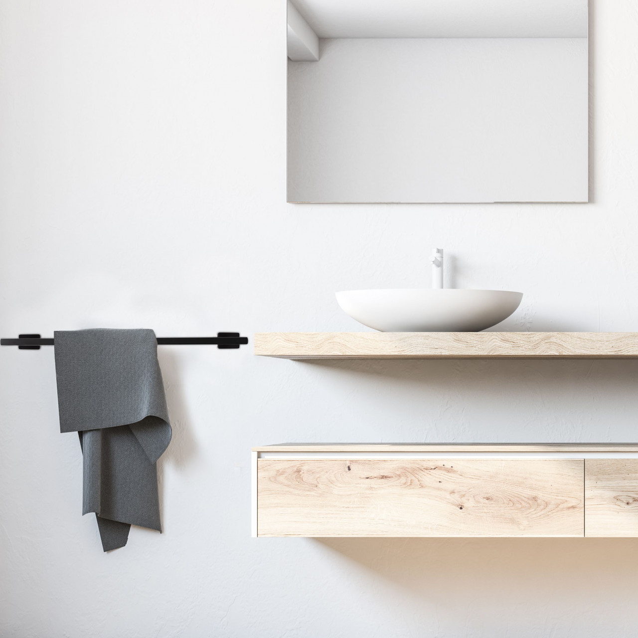 Poze Cuier de baie Oste negru 02