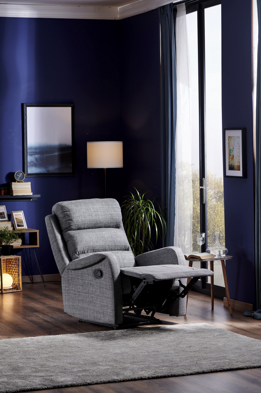 Poze Fotoliu cu recliner Comfort gri