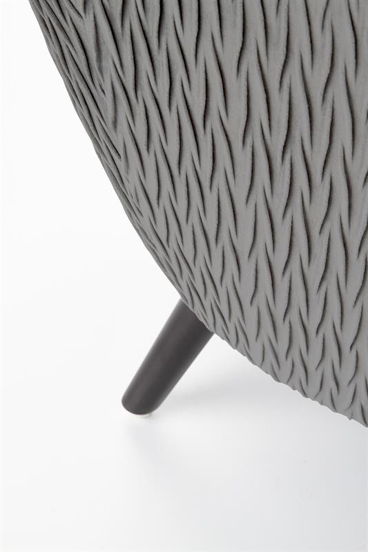 Poze Fotoliu Ravel velvet gri – H100 cm