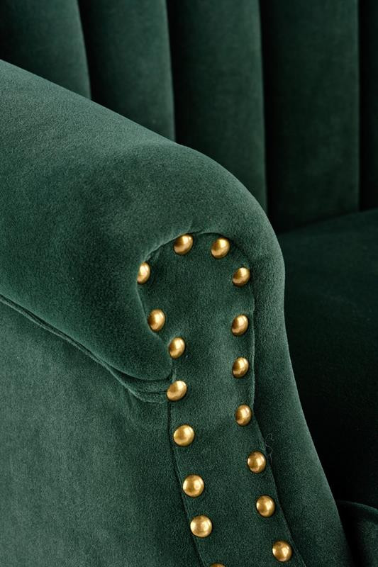 Poze Fotoliu Titan velvet verde – H87 cm