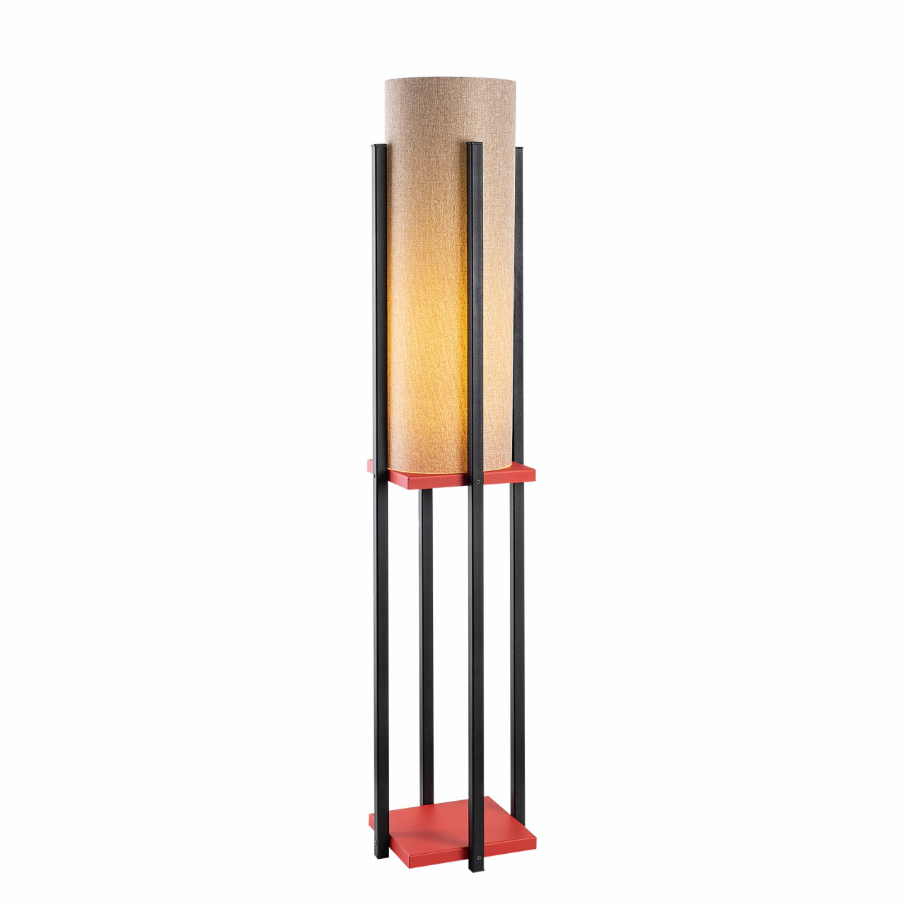 Poze Lampadar 7132 negru/rosu