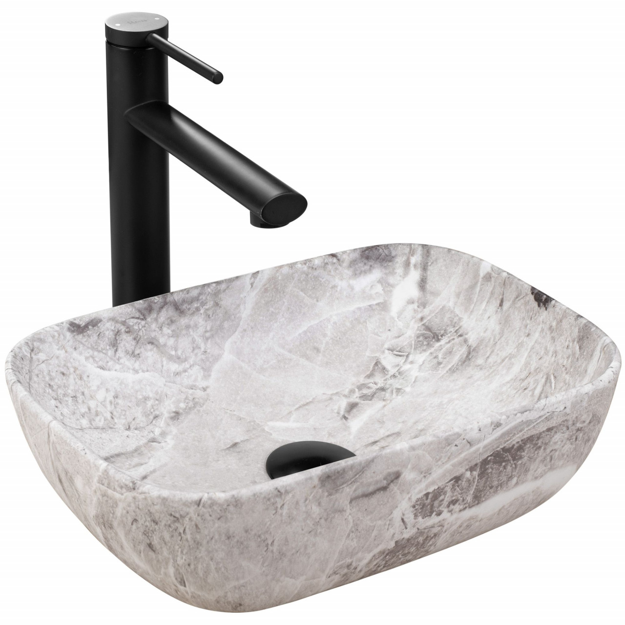 Poze Lavoar Belinda mini stone matt