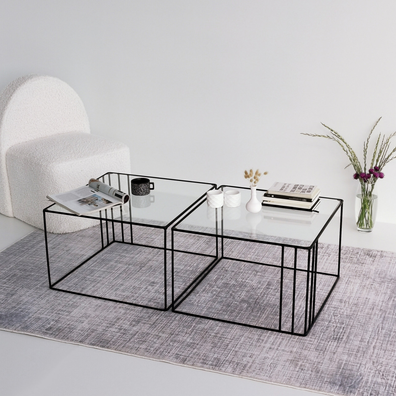 Poze Masa de cafea Outline neagra