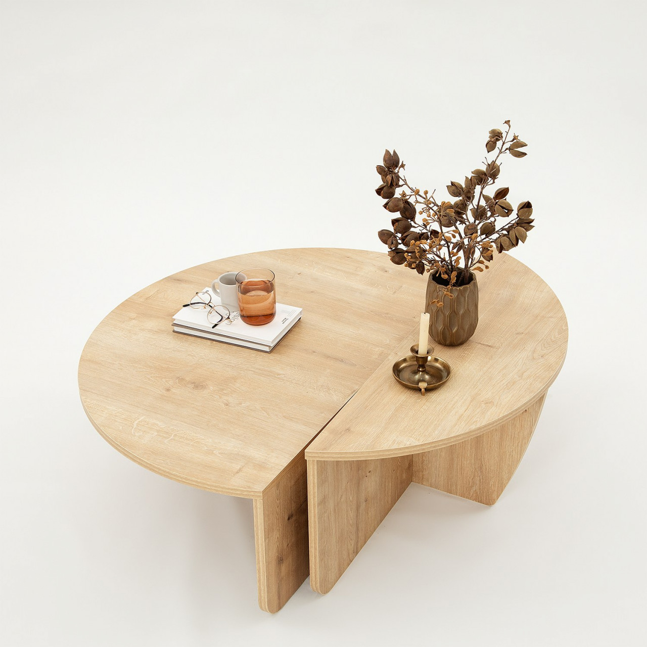 Poze Masa de cafea Podium stejar