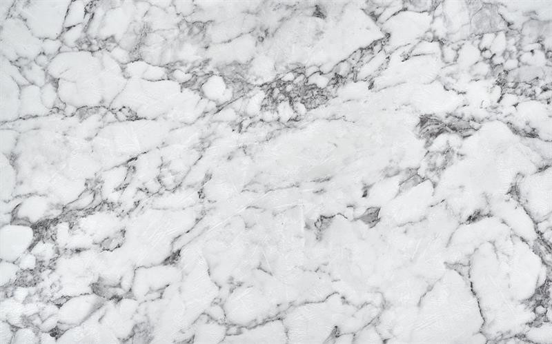 Poze Masa extensibila Peroni marmura alba/negru - L100-250 cm