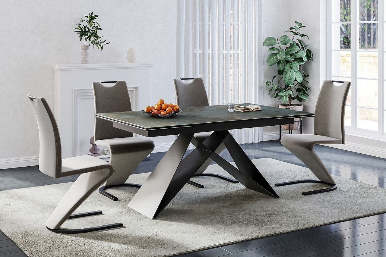 Poze Masa extensibila Westin Ceramic Ossido Turcoaz - L160-240 cm