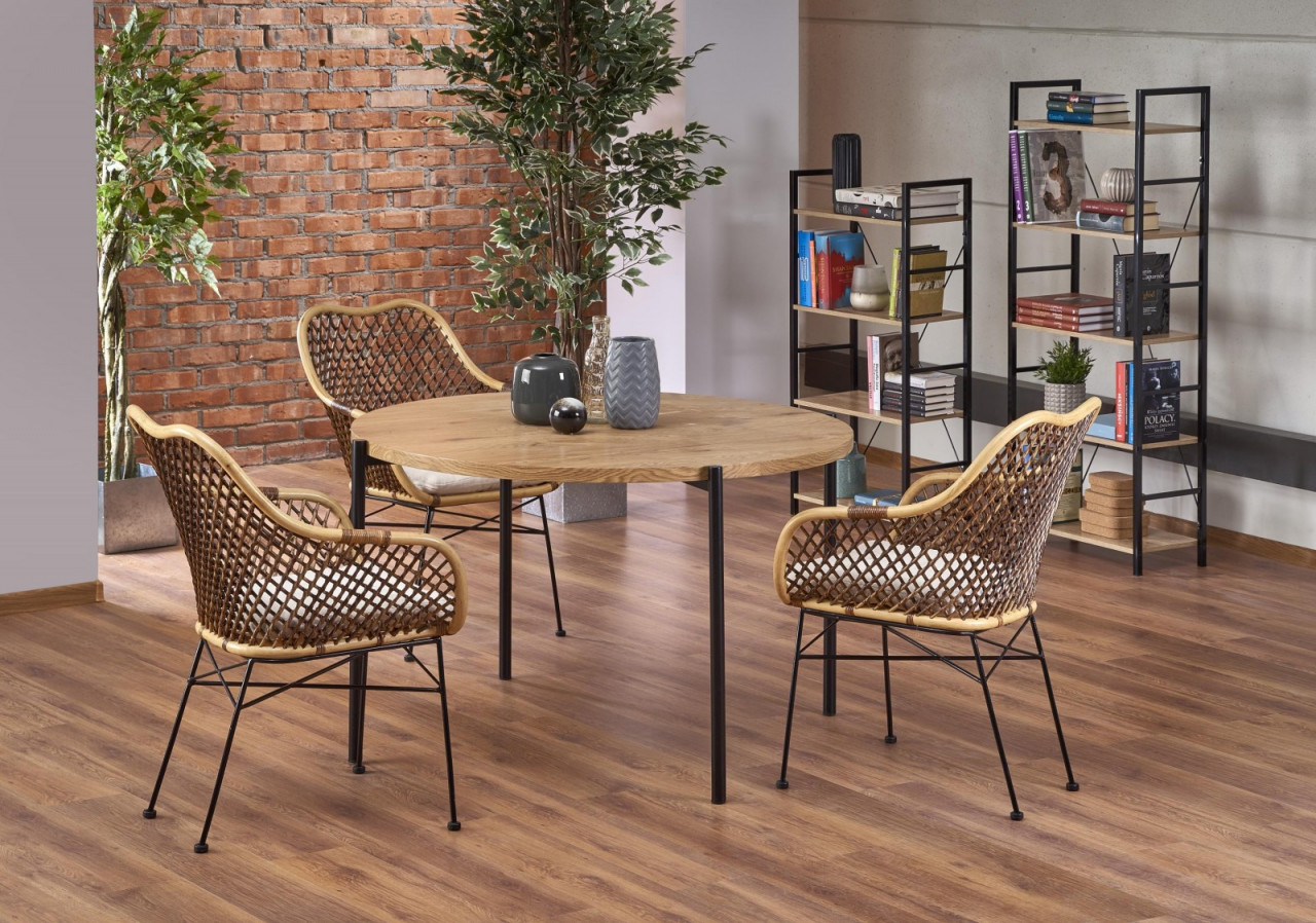 Poze Masa rotunda MDF Morgan - d 120 x h 76 cm