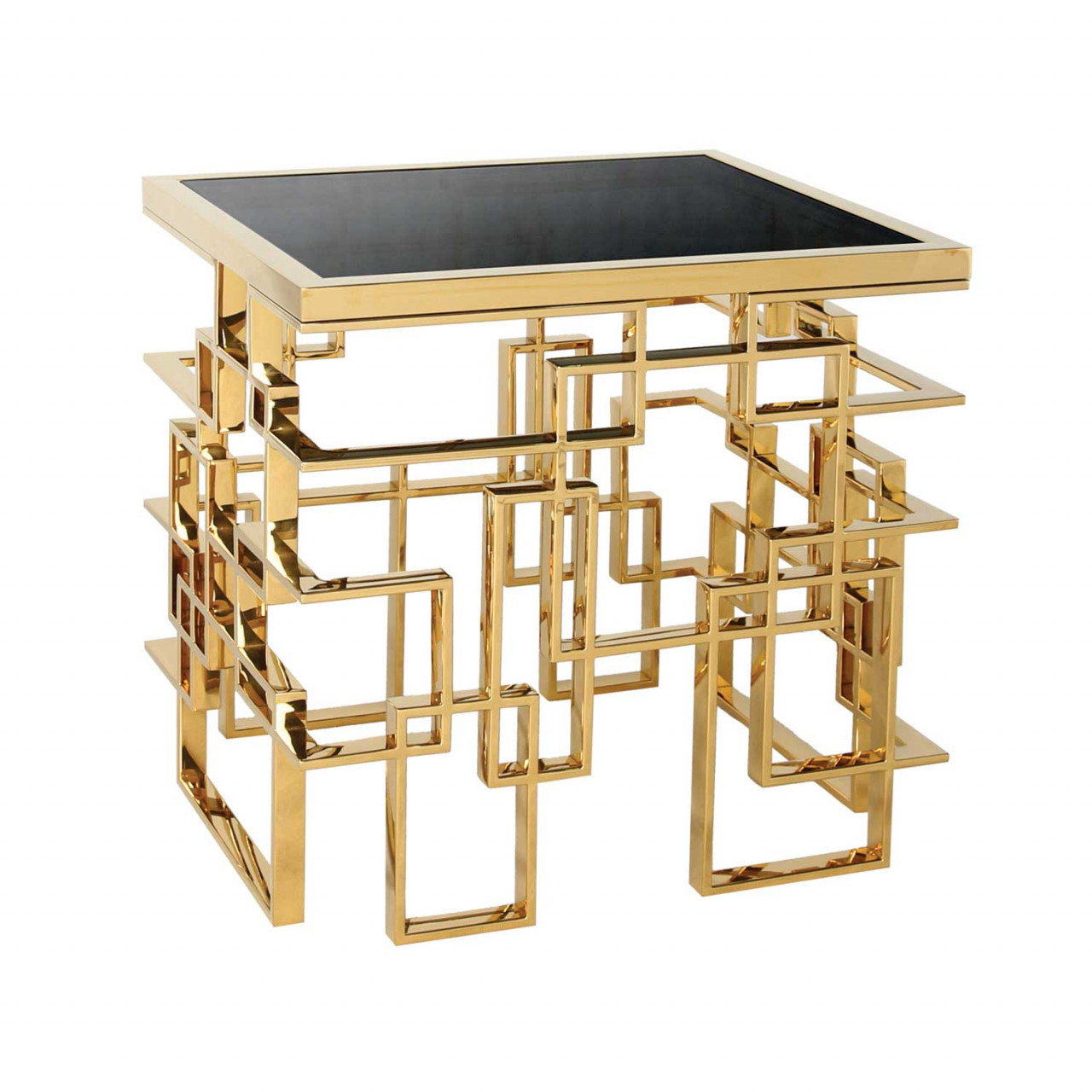 Poze Masuta cafea Cluso gold – H60 cm