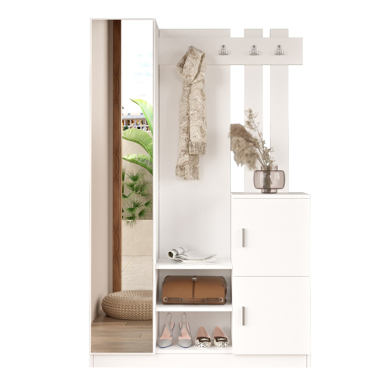 Poze Mobilier de hol DD7-W alb