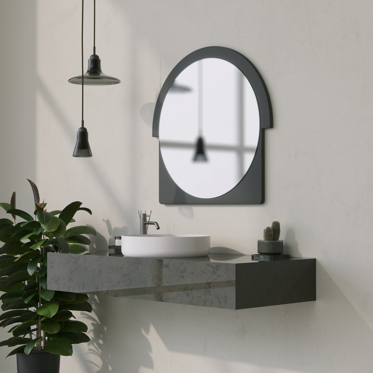 Poze Oglinda Lucky Mirror neagra