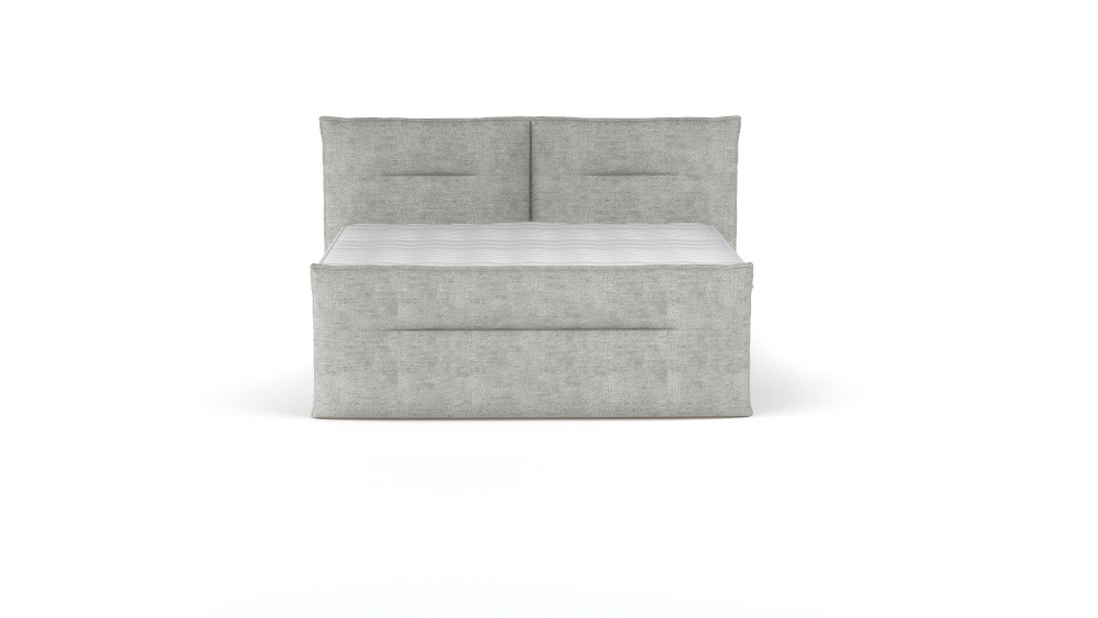 Poze Pat tapitat boxspring Elma 140x200 cm
