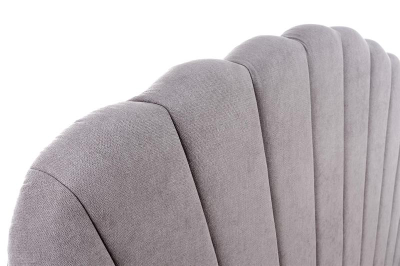 Poze Pat tapitat Gabriella Gri – 160×200 cm