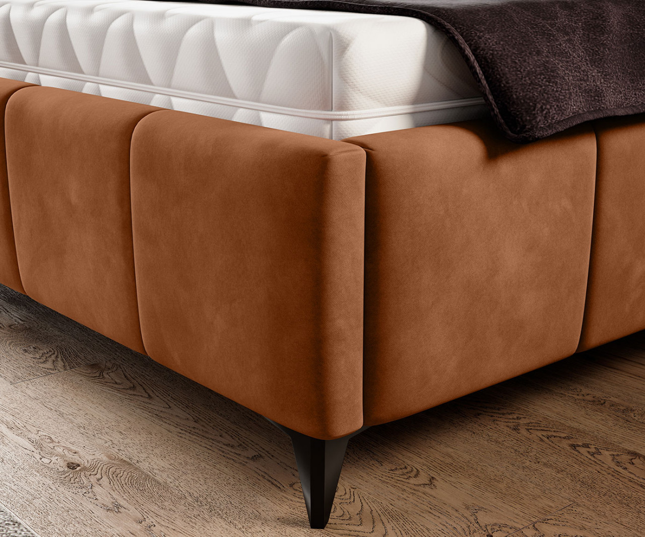 Poze Pat tapitat Naomi 140x200 cm