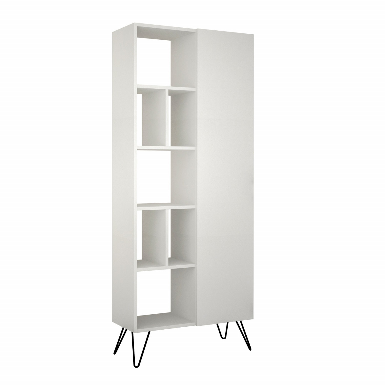 Poze Raft de carti Jedda Bookcase alb