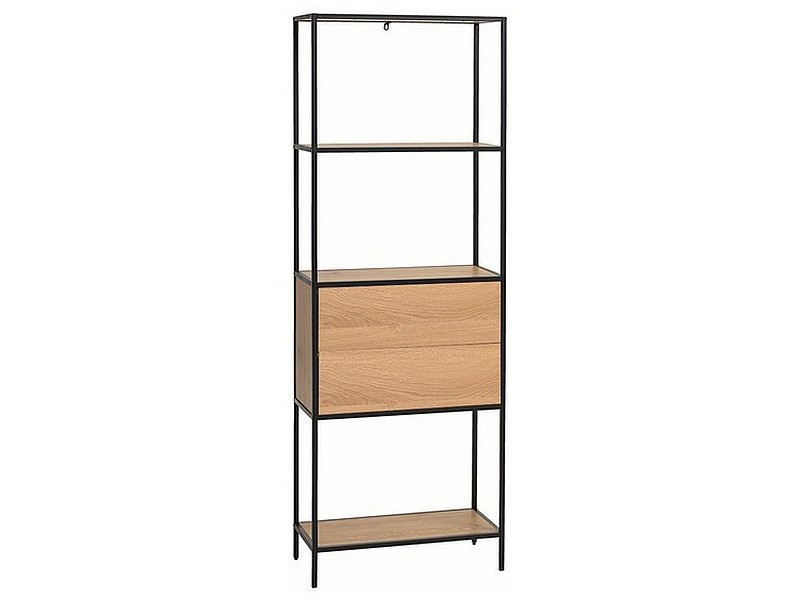 Raft geo r - stejar/negru